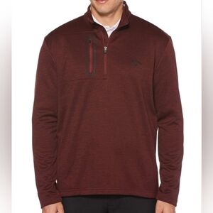 Callaway Mens Quarter Zip Pullover with Pocket sz XL